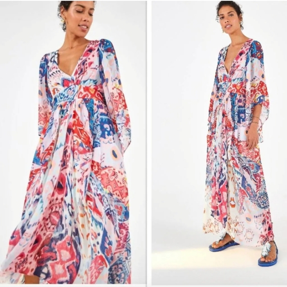 FARM Rio Dresses & Skirts - NWT Farm Rio Boboikat Maxi Dress Size Large